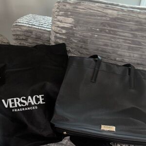 Versace Black tote bag